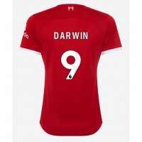 Fotballdrakt Dame Liverpool Darwin Nunez #9 Hjemmedrakt 2023-24 Kortermet
